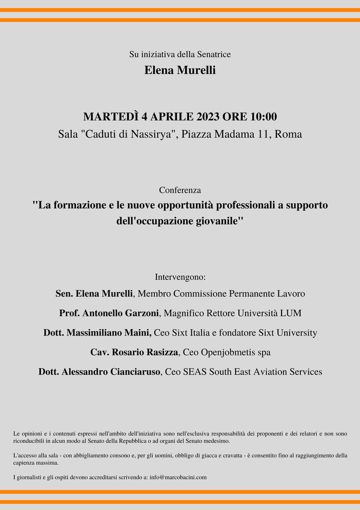 La formazione e le nuove opportunità professionali a supporto dell’occupazione giovanile