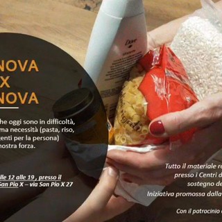 Nasce l'iniziativa 'Genoca x Genova': la raccolta di generi di prima necessità per aiutare le famiglie bisognose