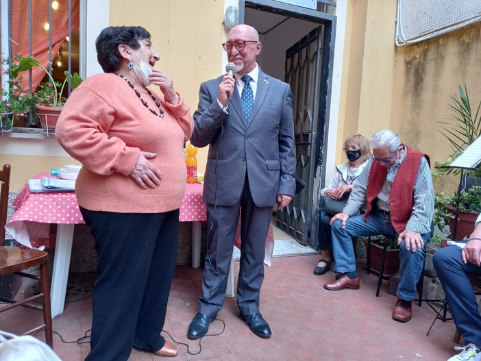 Maria Loiaconi, pittrice e poetessa, nominata presidente onoraria dell’Associazione Cattolica Artisti di Genova