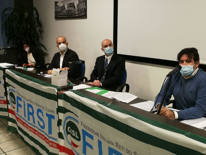Matteo Muzio confermato segretario responsabile del gruppo Carige per First Cisl