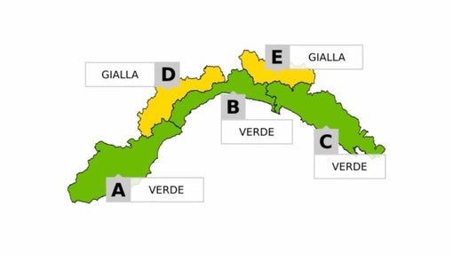 Neve nell’entroterra ligure, Arpal conferma l’allerta gialla sui versanti padani Neve nell’entroterra ligure, Arpal conferma l’allerta gialla sui versanti padani