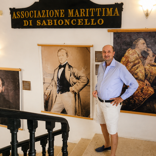Il MuMa prosegue la sua azione internazionale, Marco Ansaldo in visita al Museo Marittimo di Orebic