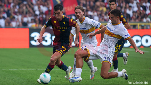 Masini: per lui possibile una maglia da titolare nel Genoa contro il Parma (foto Gabriele Siri)