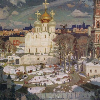 Pavlova O.V. - Domenica, 2001, olio su tela Pavlova O.V. - Domenica, 2001, olio su tela