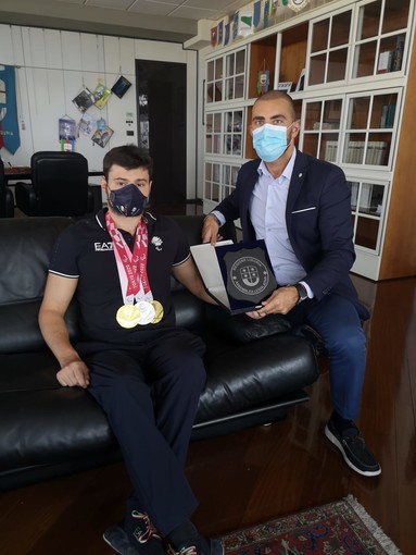 Bocciardo incontra Medusei e racconta come lo sport l'abbia aiutato a ridurre le terapie farmacologiche