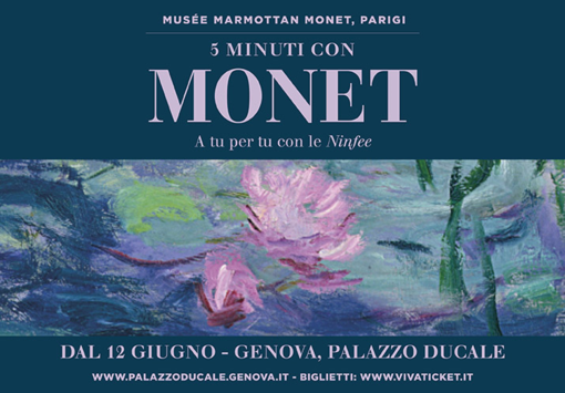 Cinque minuti con Monet: a tu per tu con le 'Ninfee' a palazzo Ducale