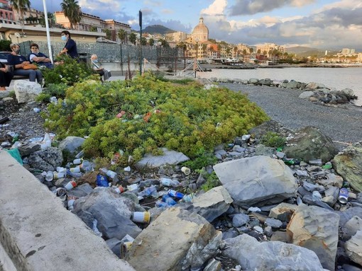 Sporcizia e degrado sul lungomare di Pegli: anche i volontari ora perdono la pazienza (FOTO) Sporcizia e degrado sul lungomare di Pegli: anche i volontari ora perdono la pazienza (FOTO)