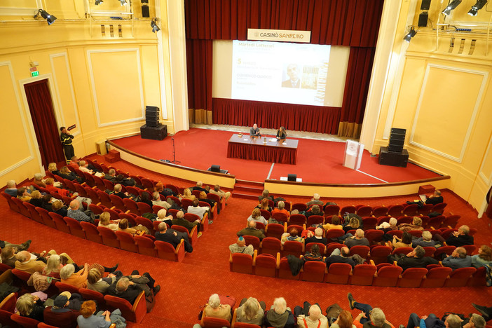 Casinò di Sanremo: ecco il ricco calendario dei Martedì Letterari di ottobre e novembre 2024 Casinò di Sanremo: ecco il ricco calendario dei Martedì Letterari di ottobre e novembre 2024