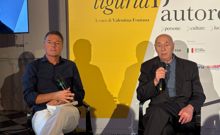 Matteo Renzi a Rapallo per 'Liguria d'Autore' Matteo Renzi a Rapallo per 'Liguria d'Autore'