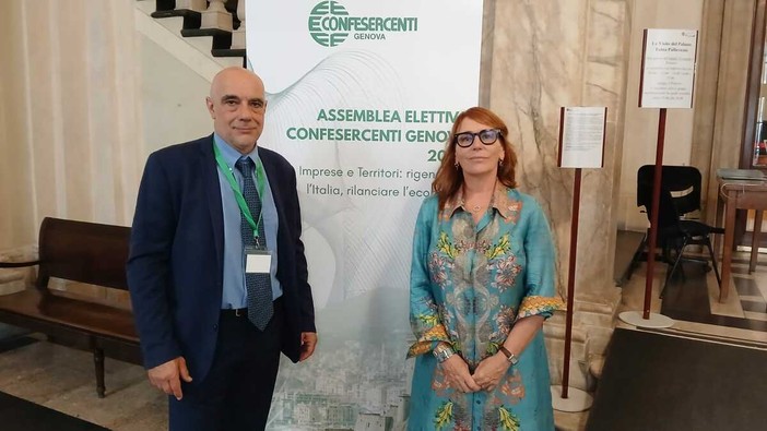 Massimiliano Spigno confermato alla guida di Confesercenti Genova: "Stop a nuovi grandi insediamenti commerciali"