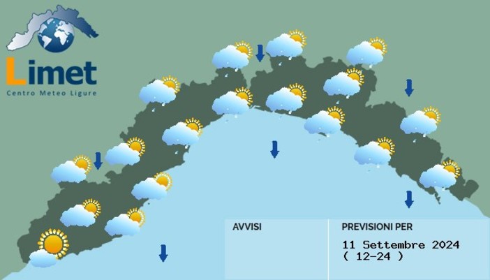 Meteo: cielo sereno al mattino, nuvole in arrivo nel pomeriggio. Calano le temperature Meteo: cielo sereno al mattino, nuvole in arrivo nel pomeriggio. Calano le temperature