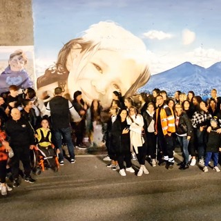 Ca’ Nuova: inaugurato il murales dedicato alla piccola Noemj e voluto dai suoi genitori Ca’ Nuova: inaugurato il murales dedicato alla piccola Noemj e voluto dai suoi genitori