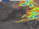 Nell'immagine la visione del satellite all'infrarosso sul bacino del Mediterraneo delle ore 7