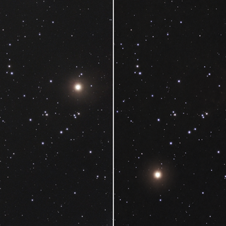 Marte si sposta tra le stelle: due foto a distanza di un giorno mostrano il movimento