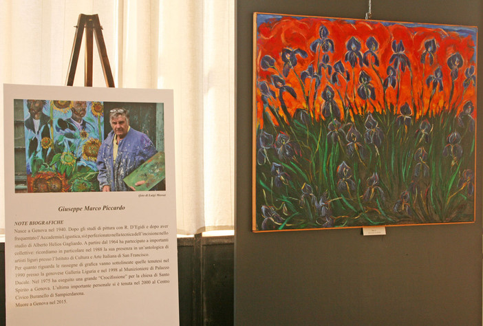 Pegli, la mostra di Piccardo per sostenere la Gigi Ghirotti Pegli, la mostra di Piccardo per sostenere la Gigi Ghirotti