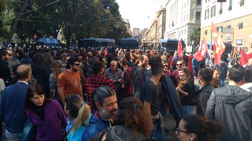 CasaPound e Genova antifascista: Brignole blindata durante le manifestazioni