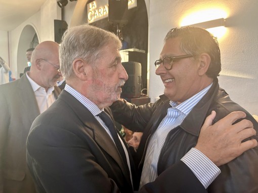 Marco Bucci e Giovanni Toti Marco Bucci e Giovanni Toti