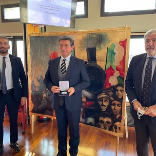 Cittadinanza onoraria al Milite Ignoto, conferito il Sigillo d'Argento al generale Aiosa