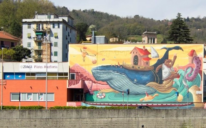 I murales approdano nel Municipio IX Levante