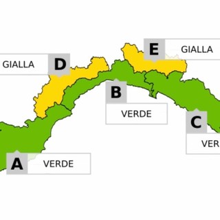 Neve nell’entroterra ligure, Arpal conferma l’allerta gialla sui versanti padani