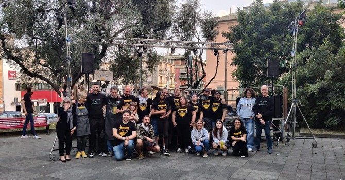 Gli organizzatori di Multedo Magna in una delle passate edizioni Gli organizzatori di Multedo Magna in una delle passate edizioni