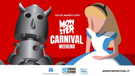 Monster Carnival Weekend: al Porto Antico robot, maschere e mostri Monster Carnival Weekend: al Porto Antico robot, maschere e mostri