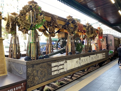 Il Treno della memoria del Milite Ignoto è arrivato a Genova (Foto e video)
