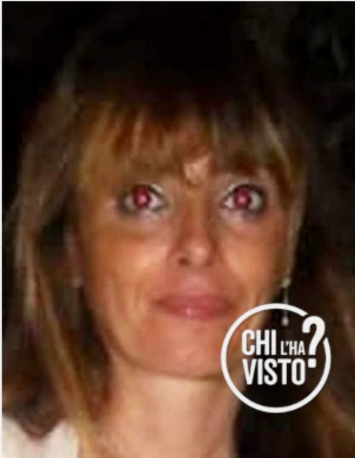 Scomparsa da Genova: anche 'Chi l'ha visto?' cerca Miriam Vera Torriglia