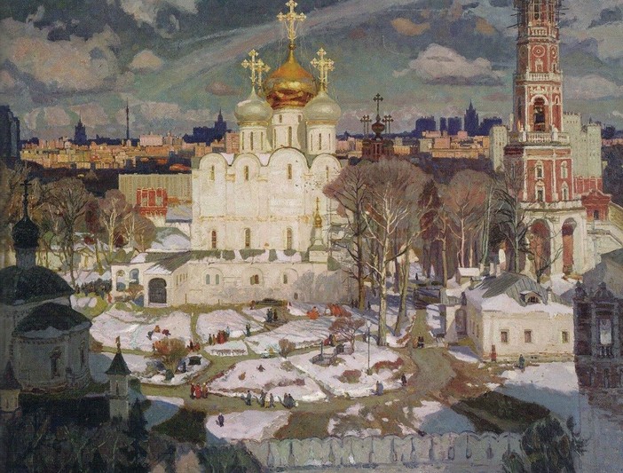 Pavlova O.V. - Domenica, 2001, olio su tela Pavlova O.V. - Domenica, 2001, olio su tela