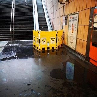 Metropolitana di San Giorgio, Amt: &quot;Iniziati i lavori alle scale mobili&quot;