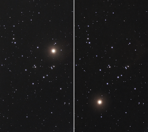 Marte si sposta tra le stelle: due foto a distanza di un giorno mostrano il movimento