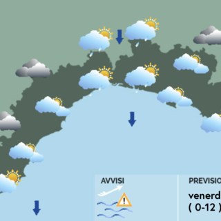 Meteo, ancora nuvolosità e qualche pioggia sulla Liguria