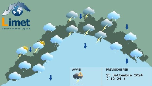 Meteo: dalle 6 allerta gialla per pioggia, forti precipitazioni su Genova nel pomeriggio Meteo: dalle 6 allerta gialla per pioggia, forti precipitazioni su Genova nel pomeriggio