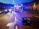 Bolzaneto: moto prende fuoco dopo incidente, ustionato centauro