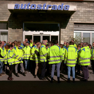 Autostrade per l’Italia: osservato un minuto di silenzio in ricordo delle vittime del ponte Morandi