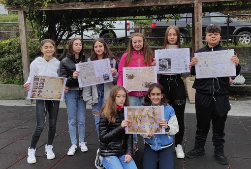 Mele, il percorso delle cartiere arricchito dai pannelli realizzati dagli studenti