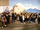 Ca’ Nuova: inaugurato il murales dedicato alla piccola Noemj e voluto dai suoi genitori