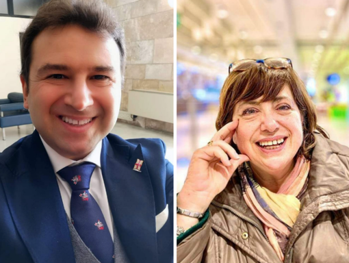 Mario Mascia (Forza Italia) e Lorella Fontana (Lega) Mario Mascia (Forza Italia) e Lorella Fontana (Lega)