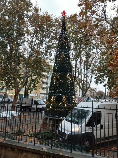Valbisagno, torna l’albero ecologico in piazza Galileo Ferraris