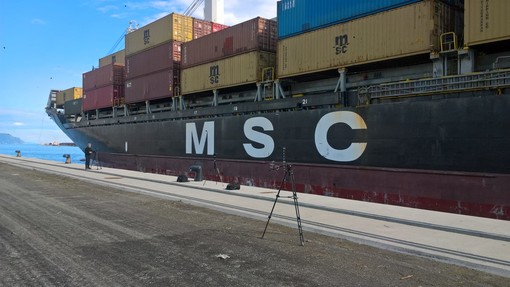 Porto: dopo 14 anni attracca a Calata Bettolo la container Msc Giannina
