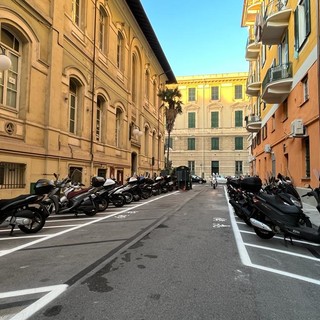 Chiavari, aumentano gli stalli per gli scooter nel centro storico