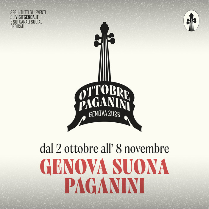 Genova celebra Paganini e lancia la nuova rassegna d’autunno: nasce “Ottobre Paganini” Genova celebra Paganini e lancia la nuova rassegna d’autunno: nasce “Ottobre Paganini”
