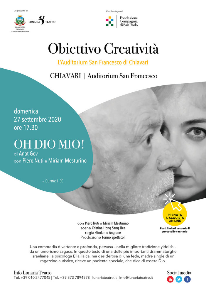 Chiavari: riparte 'Obiettivo Creatività' all'auditorium San Francesco
