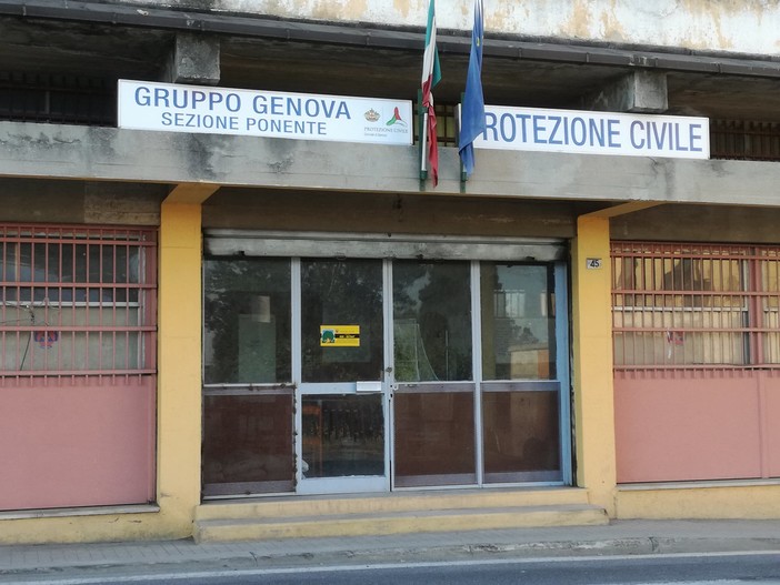 Protezione civile, la sede di Pra' verrà ristrutturata Protezione civile, la sede di Pra' verrà ristrutturata