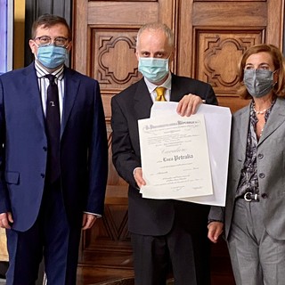 Luca Petralia è ‘Cavaliere della Repubblica Italiana’ [FOTO]