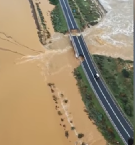 Crolla un altro ponte: è il viadotto sul Rio Santa Lucia a Cagliari