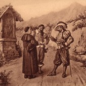 L'incontro tra i Bravi e don Abbondio tratto dal primo capitolo dei 'Promessi Sposi' L'incontro tra i Bravi e don Abbondio tratto dal primo capitolo dei 'Promessi Sposi'