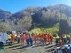 Protezione civile, l'esercitazione anti incendio sul monte Gazzo