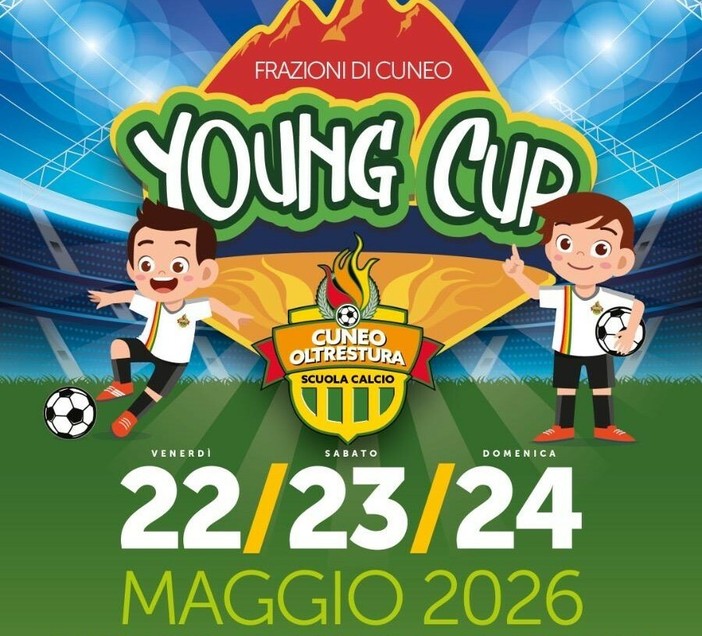 Dal 22 al 24 maggio torna la Young Cup, la festa del calcio giovanile Dal 22 al 24 maggio torna la Young Cup, la festa del calcio giovanile