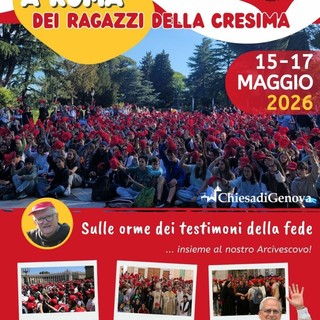 Cresimati e cresimandi in pellegrinaggio a Roma dal 15 al 17 maggio: sabato l’incontro con il Papa